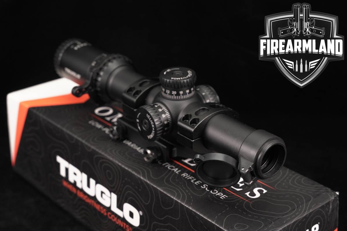TRUGLO OMNIA6 1-6X24mm LPVO SFP MOA 30mm Tube OMNIA-6 Scope +ORIG BOX