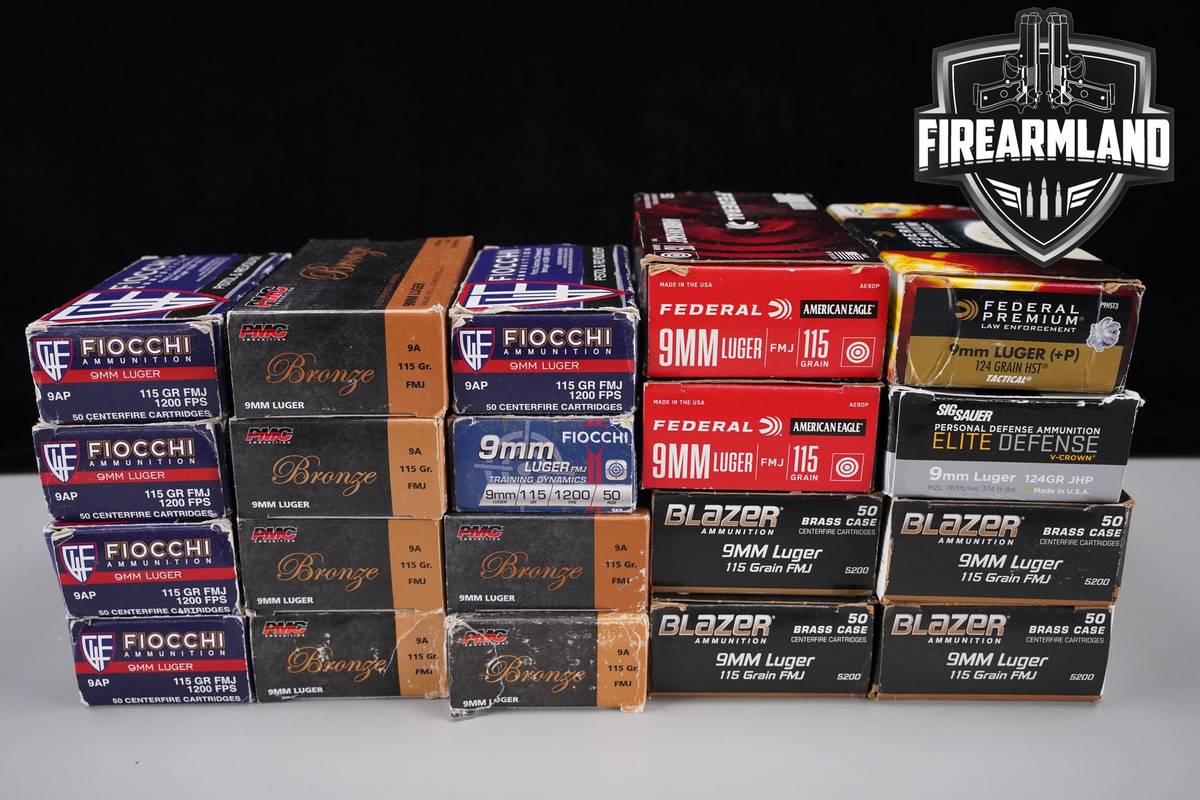 1000 RDS! 9mm Ammo 9-mm