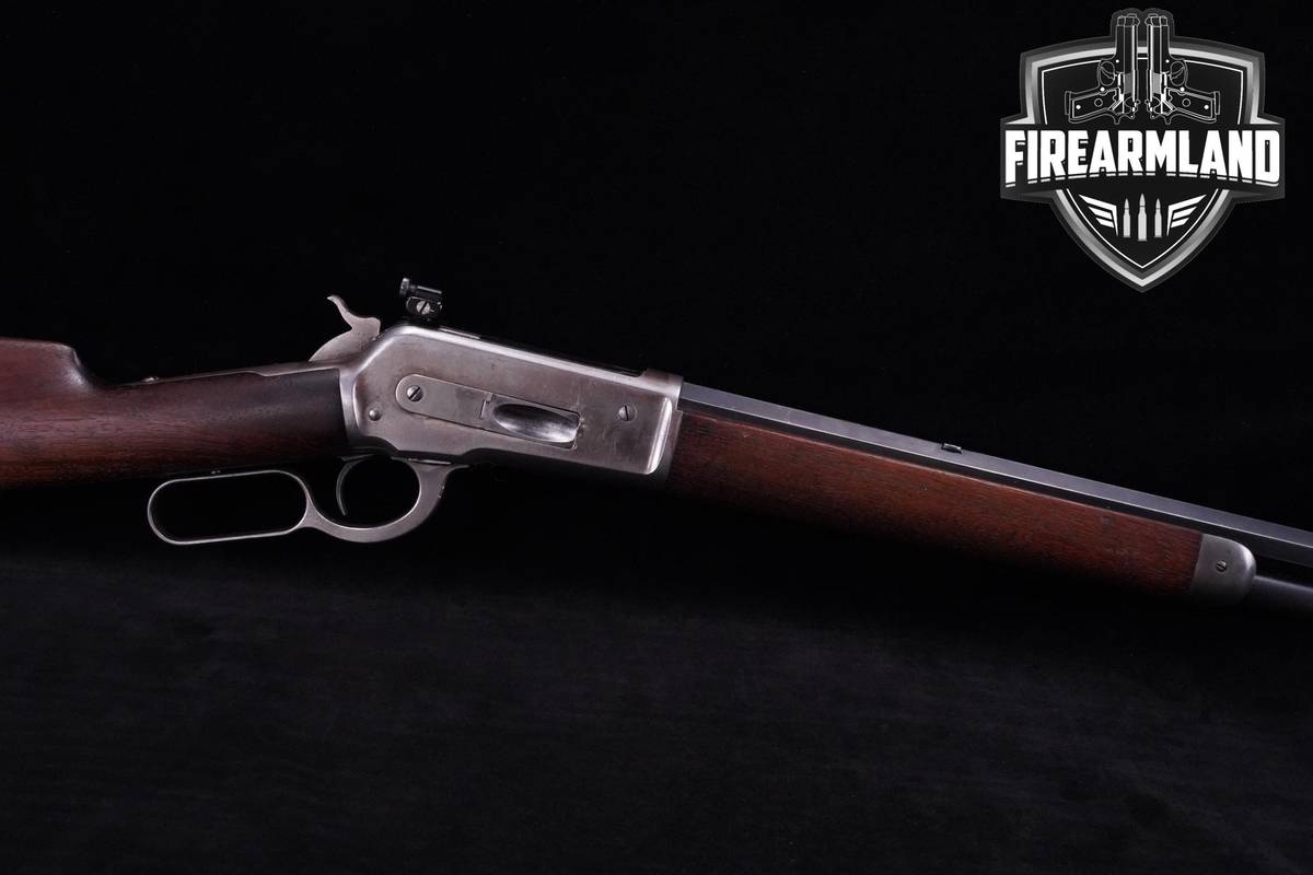WILLIAMS-PEEP 1901 Winchester Model 1886 Sporting Rifle 26" 45-70-Govt Win