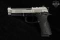 Beretta 92XI SAO Full Size 9mm Luger Two-Tone Silver & Black in Good Condition Image 5