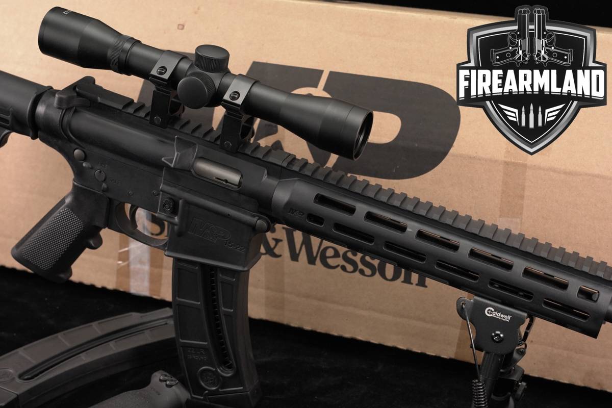 Smith & Wesson M&P15-22 SPORT 22LR S&W AR-15 AR15 M&P +ORIG BOX, SCOPE