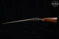 Late-1800s Liegeoise D Armes SXS Rabbit Ear Side Lock Damascus 16 Gauge Color Case Hardened in Good Condition Image 2