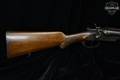 Late-1800s Liegeoise D Armes SXS Rabbit Ear Side Lock Damascus 16 Gauge Color Case Hardened in Good Condition Image 4