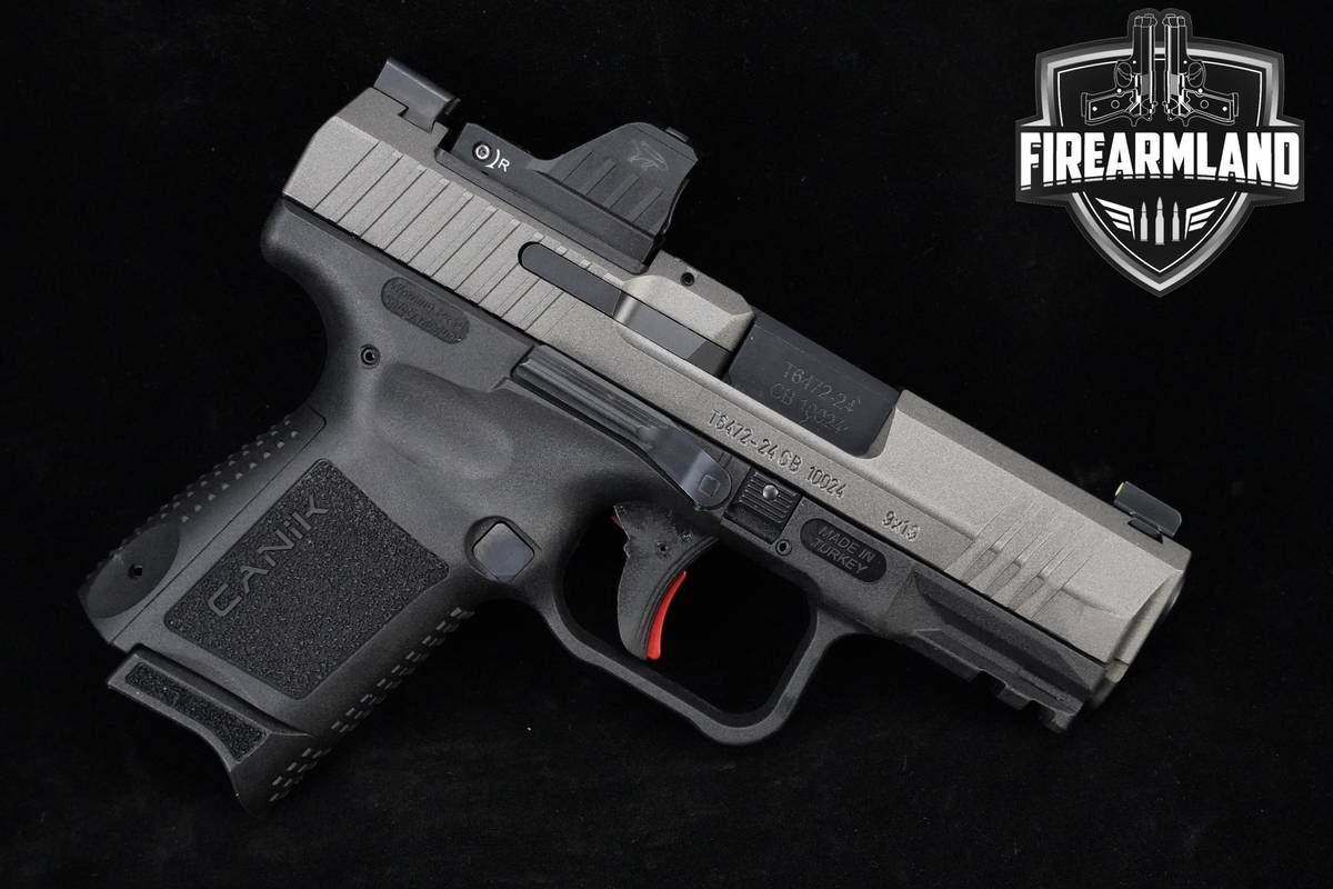 Canik TP9 ELITE SC 9mm CERAKOTE Canik-TP9 ELITE +2 MAGS, ORIG CASE & OPTIC