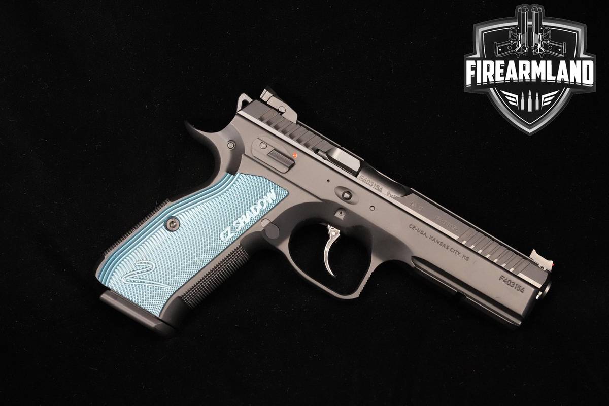 CZ Shadow 2 Blue 9mm 4.89" CZ Blue +3 MAGS & ORIG CASE