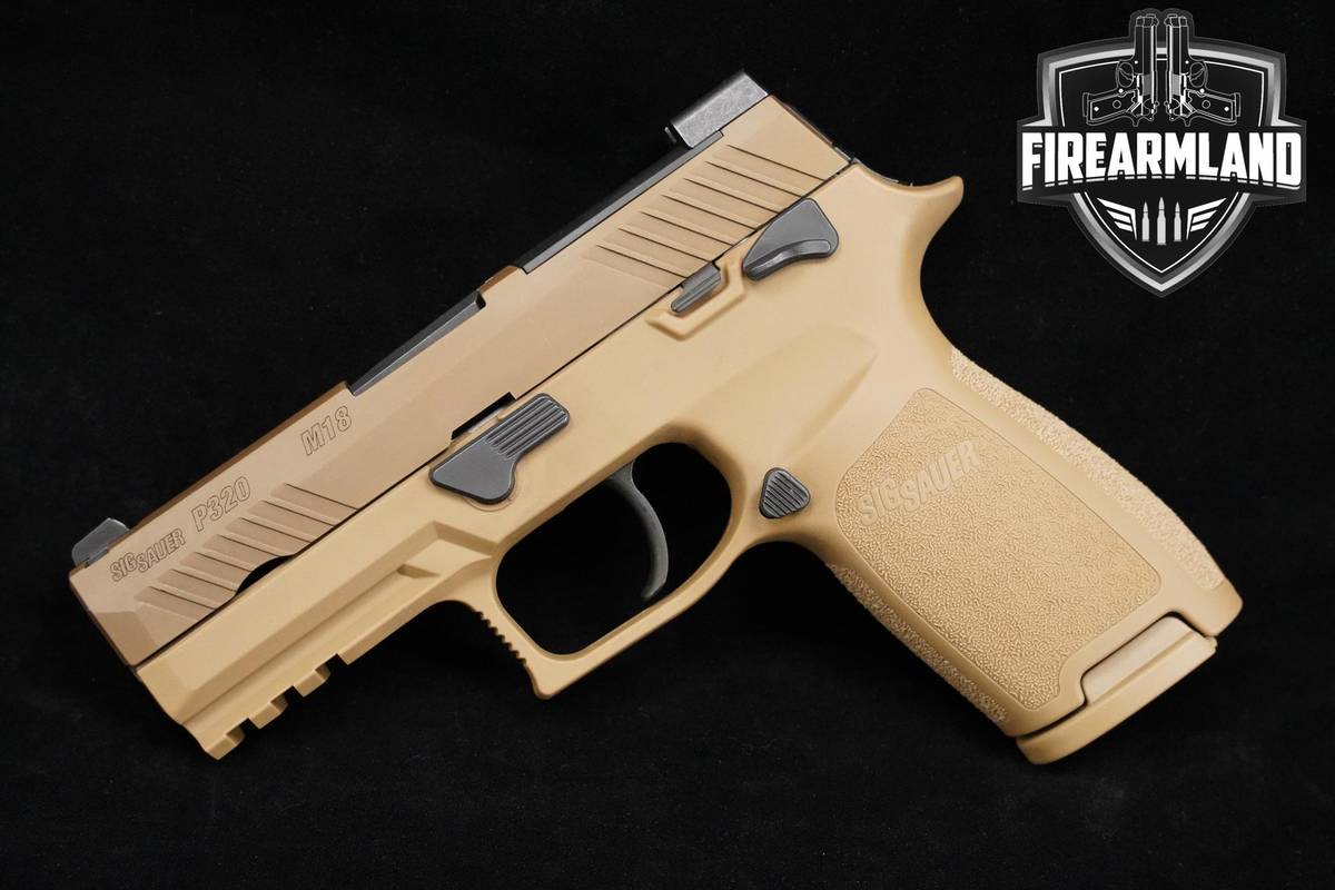 Sig Sauer P320-M18 9mm 3.8" Sig-Sauer P320-M18 SIG P320  ORIG CASE