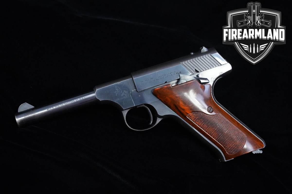 FIRST-YEAR! 1950 Colt Challenger 22LR 4.5" Blued Colt