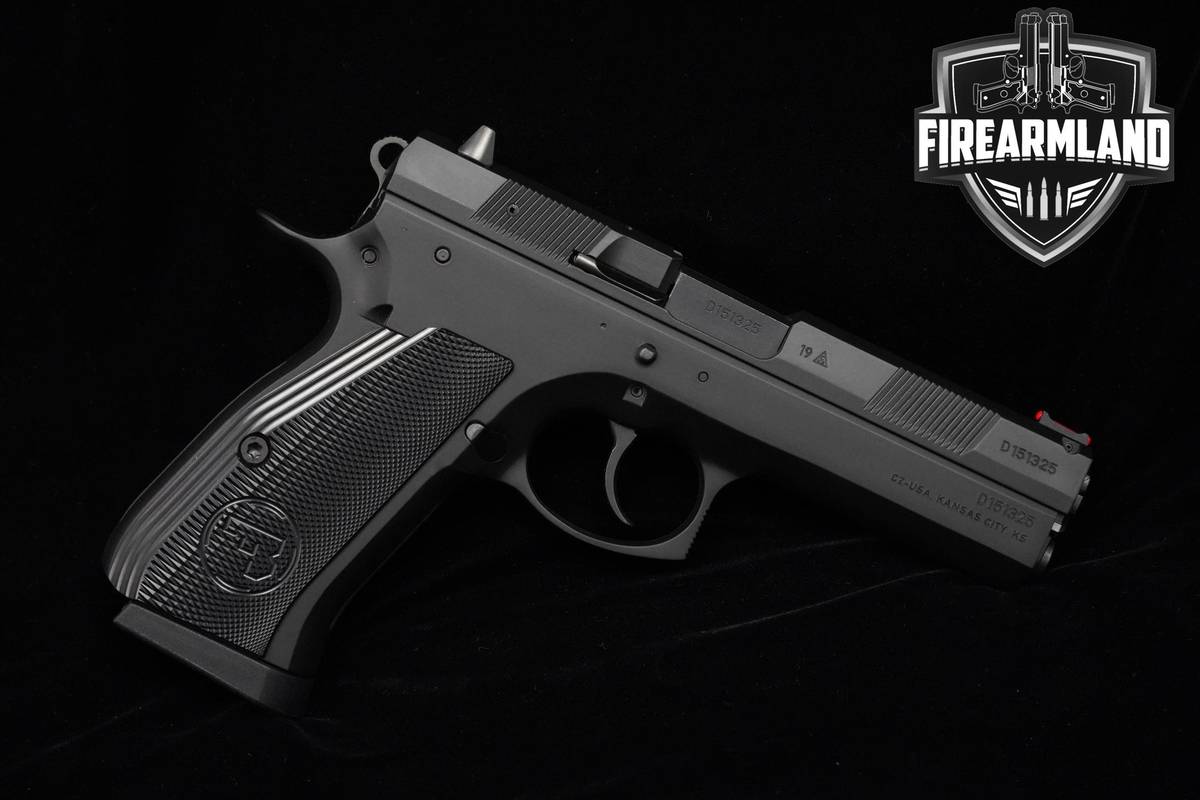 CZ 97 B 45 ACP 4.65" Black Polycoat CZ 97B +2 MAGS & ORIG CASE