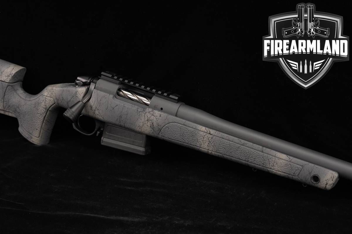 Bergara B-14 HMR 6.5 Creedmoor 24" Gray & Synthetic B14 SPIRAL-FLUTED