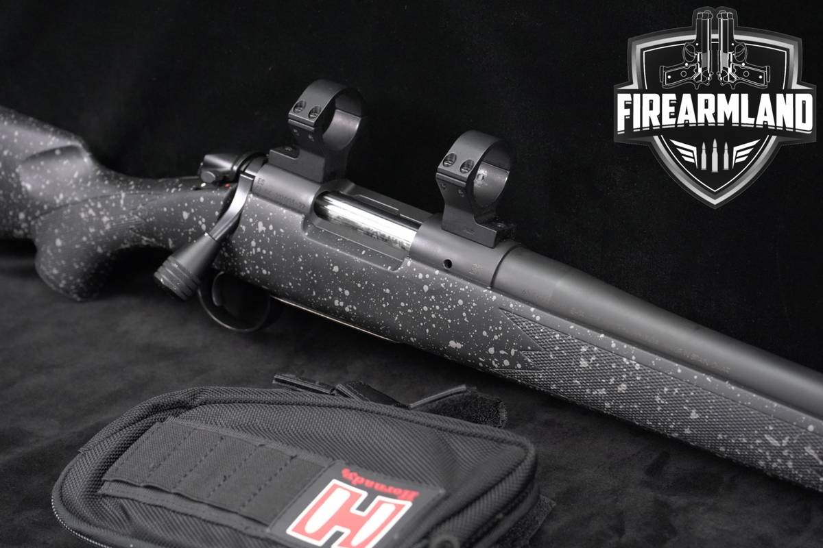 Bergara B-14 Ridge 6.5 Creedmoor 22" Threaded Black & Gray Splatter