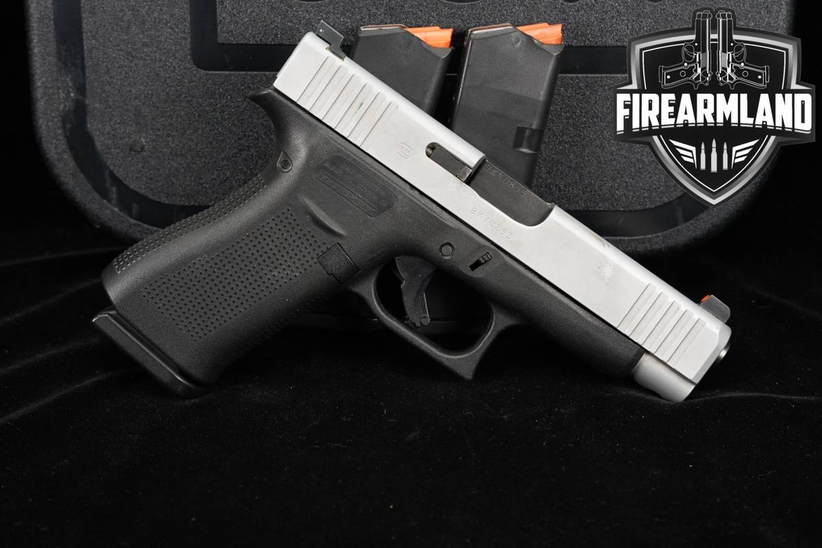 Glock 48 G48 Slimline 9mm 4.17" +3 MAGS & ORIG CASE