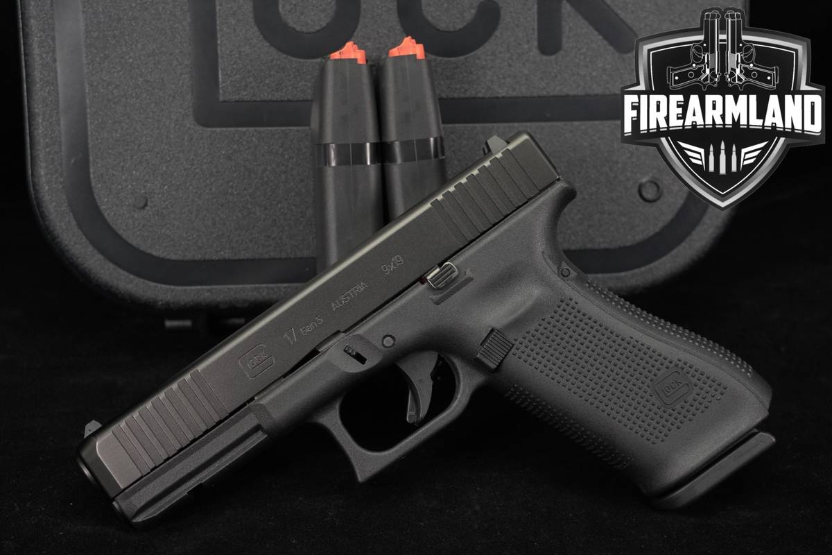 Glock 17 Gen5 G17 Gen 5 9mm 4.49 +3 MAGS & ORIG CASE