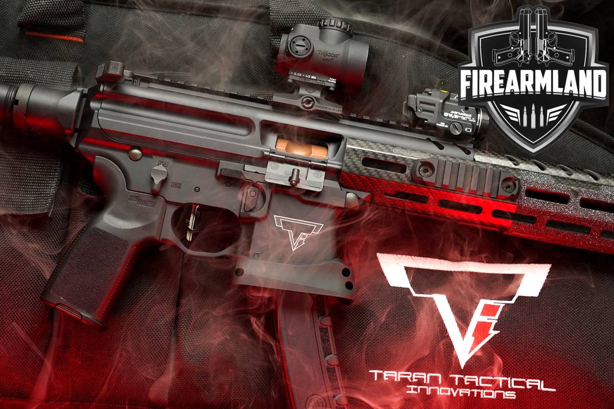Taran Tactical TTI SIG Sauer MPX PCC 9mm Carbon Fiber +ORIG CASE, TRIJICON