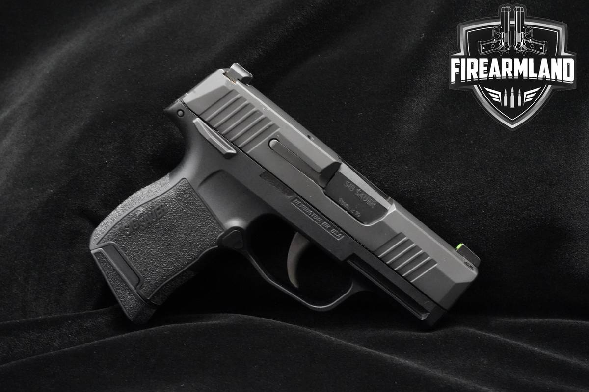 Sig Sauer P365 MS 9mm 3.1" Nitron Sig-Sauer P365 P-365 +2 MAGS & ORIG CASE