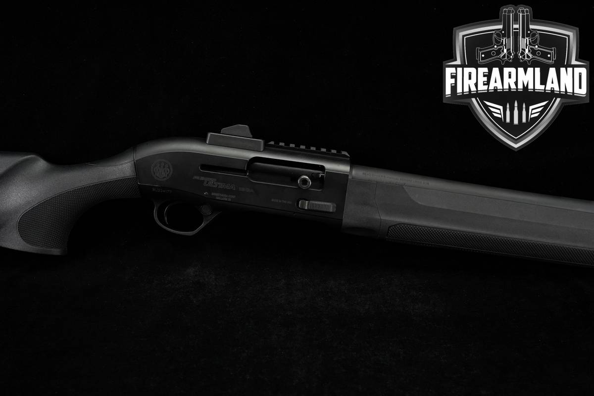 Beretta A300 Ultima Patrol 12-Gauge 19 3 Ghost Ring Sights + SIDE SADDLE