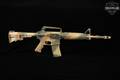BG Defense MOD M4C TYPE-A; Delta Classic Carbine 5.56mm NATO Desert Camo in Very Good Condition Image 3