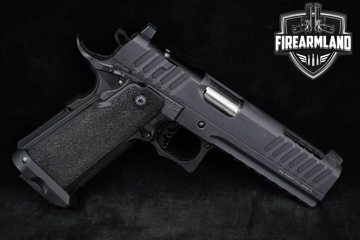 Bul Armory SAS II TAC Pro 9mm 1911 5" 2011 Optic-Ready +4 MAGS