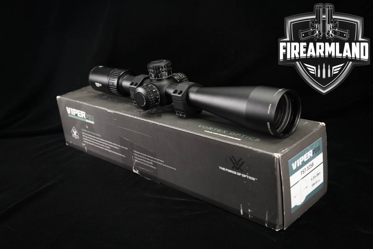 Vortex Optics Viper PST Gen II 5-25x50 FFP MRAD EBR-2C Reticle 2 +ORIG BOX