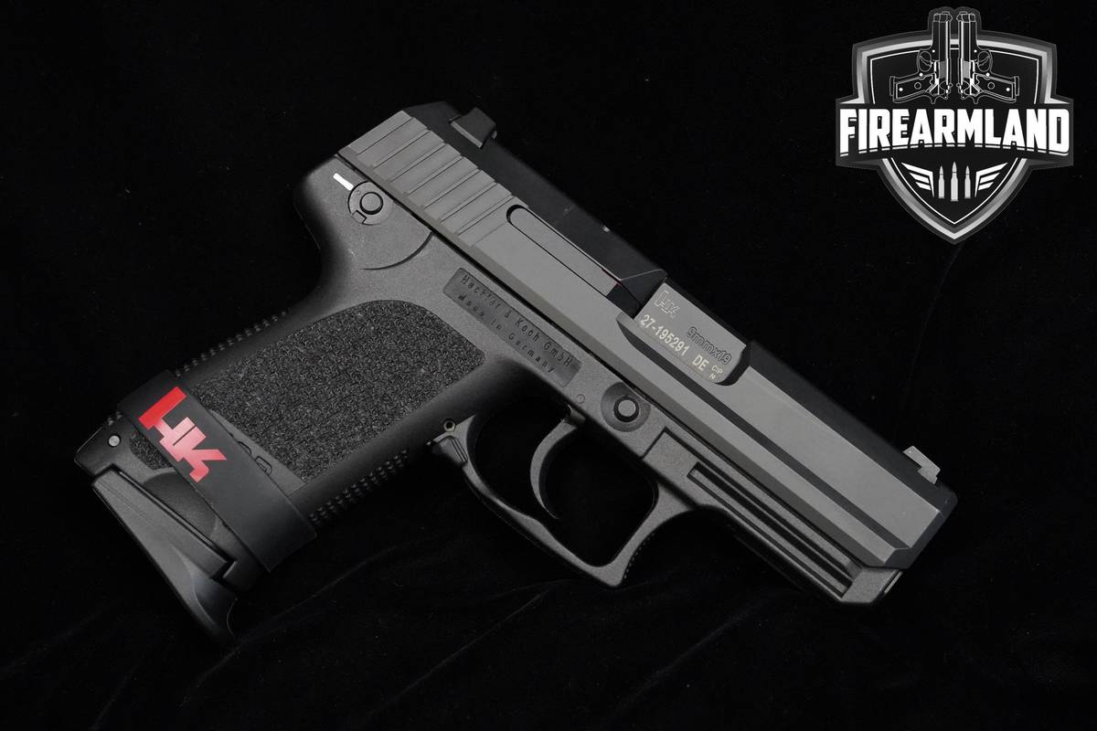 Heckler & Koch (H&K-HK) USP Compact V1 9mm 3.58" H&K-HK +2 MAGS & ORIG CASE