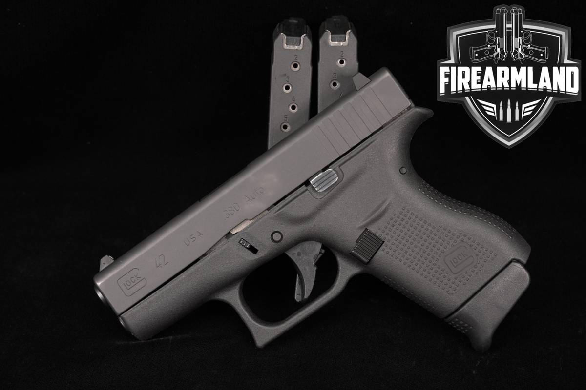 Glock 42 G42 380 ACP 3.25 +3 MAGS