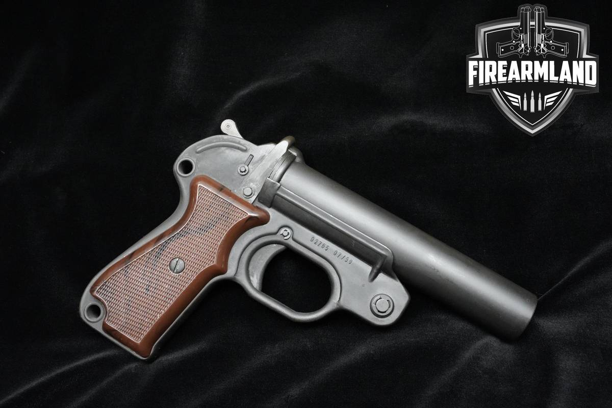 VINTAGE West German 1959 Geco Leuchtpistol LP2 26.5mm Flare Gun Parkerized