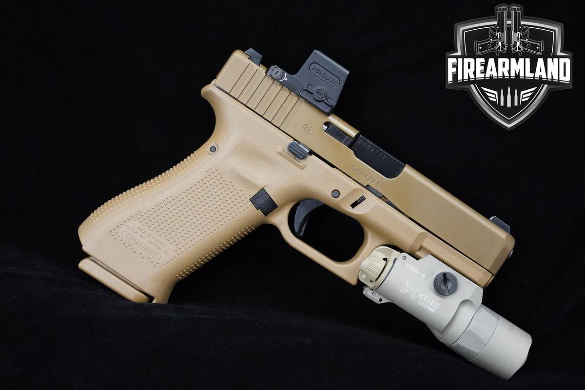 Glock 19X Crossover 9mm 4.02" Glock-19X G19-X +HOLOSUN EPS & SUREFIRE X300