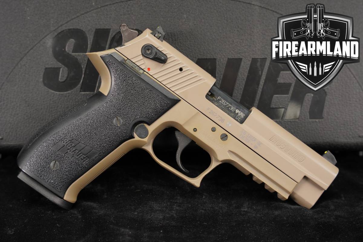 Sig Sauer Mosquito 22LR 3.9" FDE +ORIG CASE