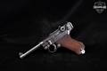 1935 Mauser Pistole 08 S/42 code; G-date (1935) 9mm Luger Blued in Good Condition Image 2