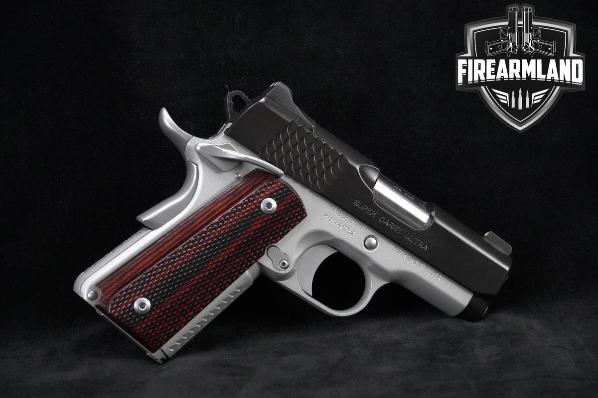 Kimber Super Carry Ultra Custom Shop 45 ACP 3.1" Two-Tone Kimber +ORIG CASE