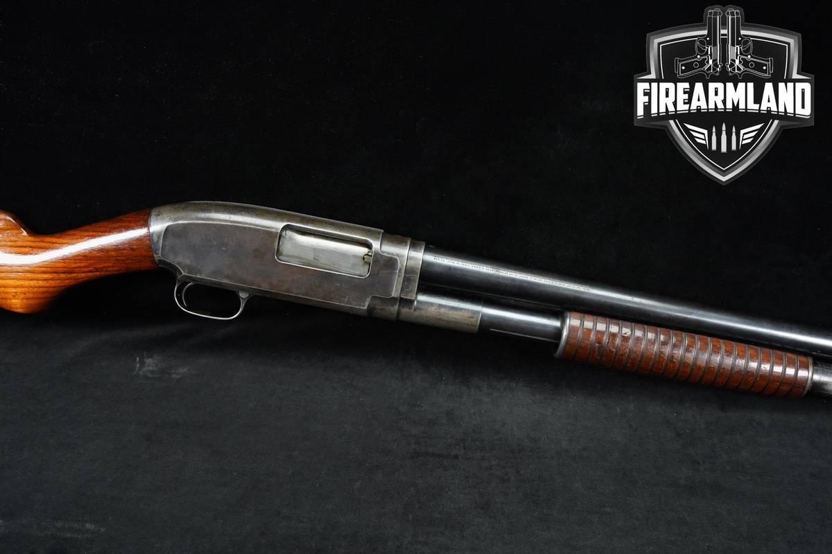 1927 Winchester Model 12 Pre-War 30" Nickel & Wood