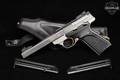 Browning Buck Mark .22 LR Nickel in Excellent Condition Image 2