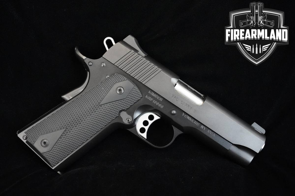 Kimber Pro Carry II 9mm 1911 4" Two-Tone Kimber-Pro Carry-II ORIG CASE