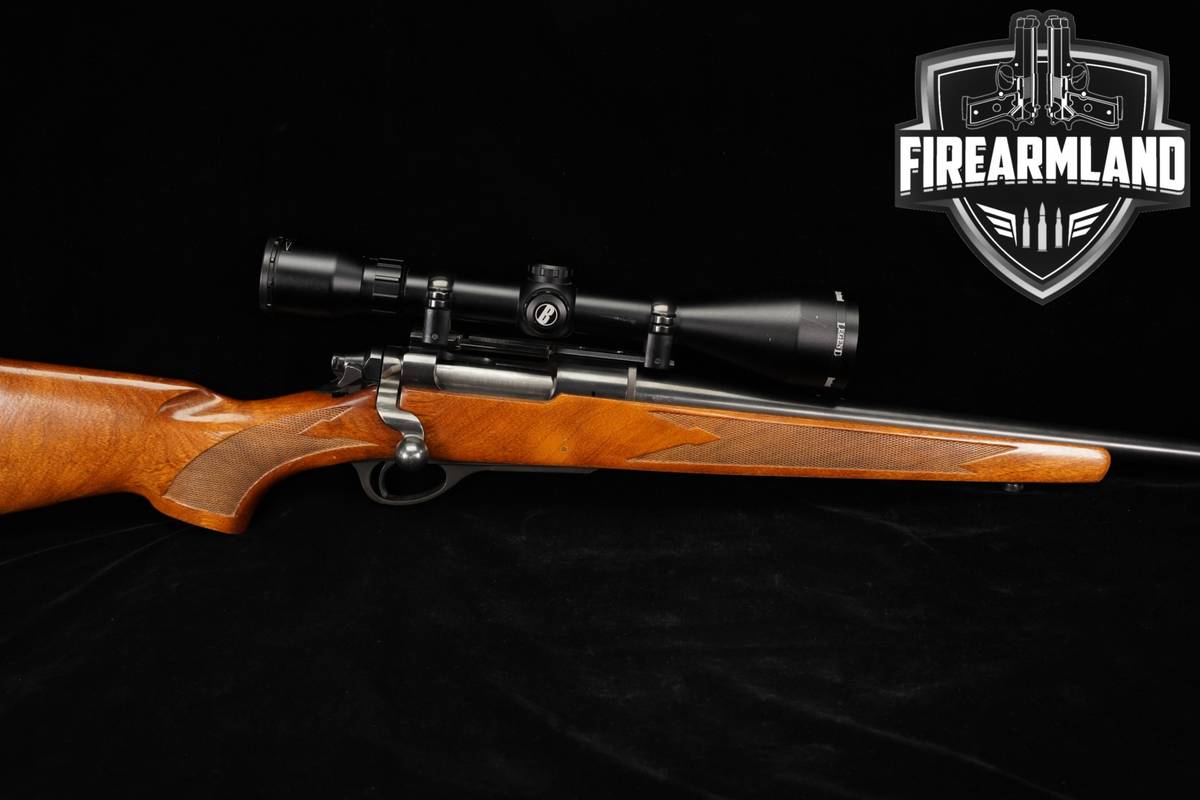 Remington Mohawk-600 243 Win 18..5 Blued & Hardwood +BUSHNELL SCOPE