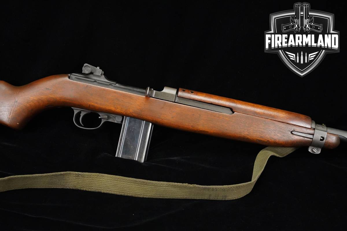 1943 Winchester M1 Carbine 30-CAL 18" Parkerized & Wood +2 MAGS & BAYONET