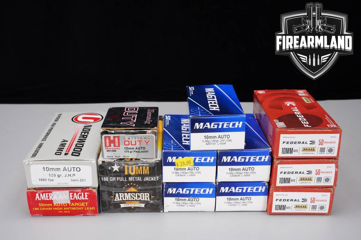 10mm Ammo 10mm Ammunition 620 ROUNDS