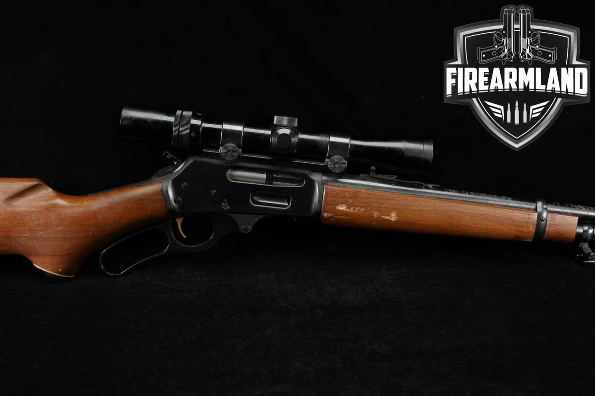 1981 Marlin Model 336C 30-30 Blued & Wood 20" Lever Action 336-C +OPTIC