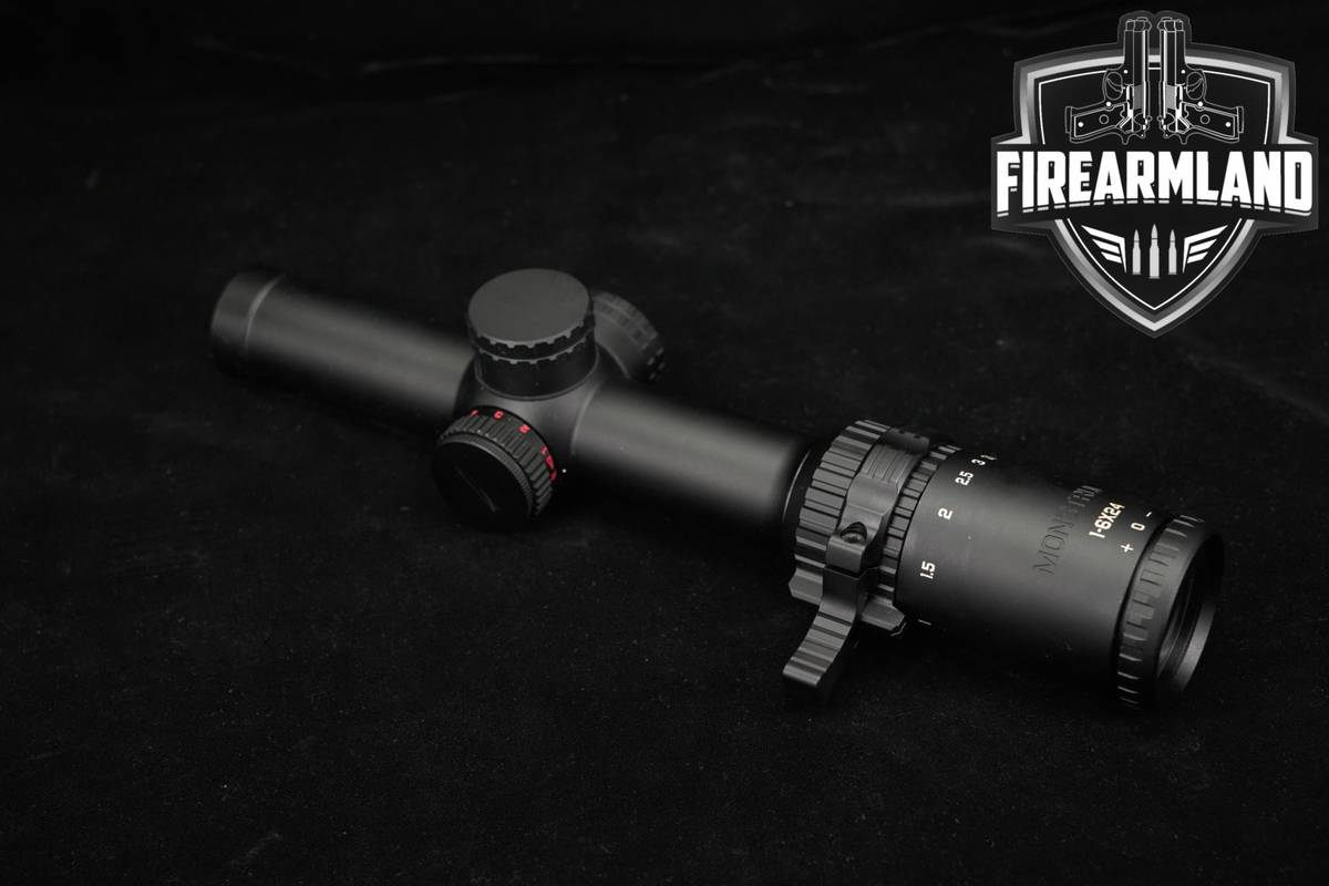 Monstrum Tactical LPVO 1-6X24 MX1 Reticle SFP Scope