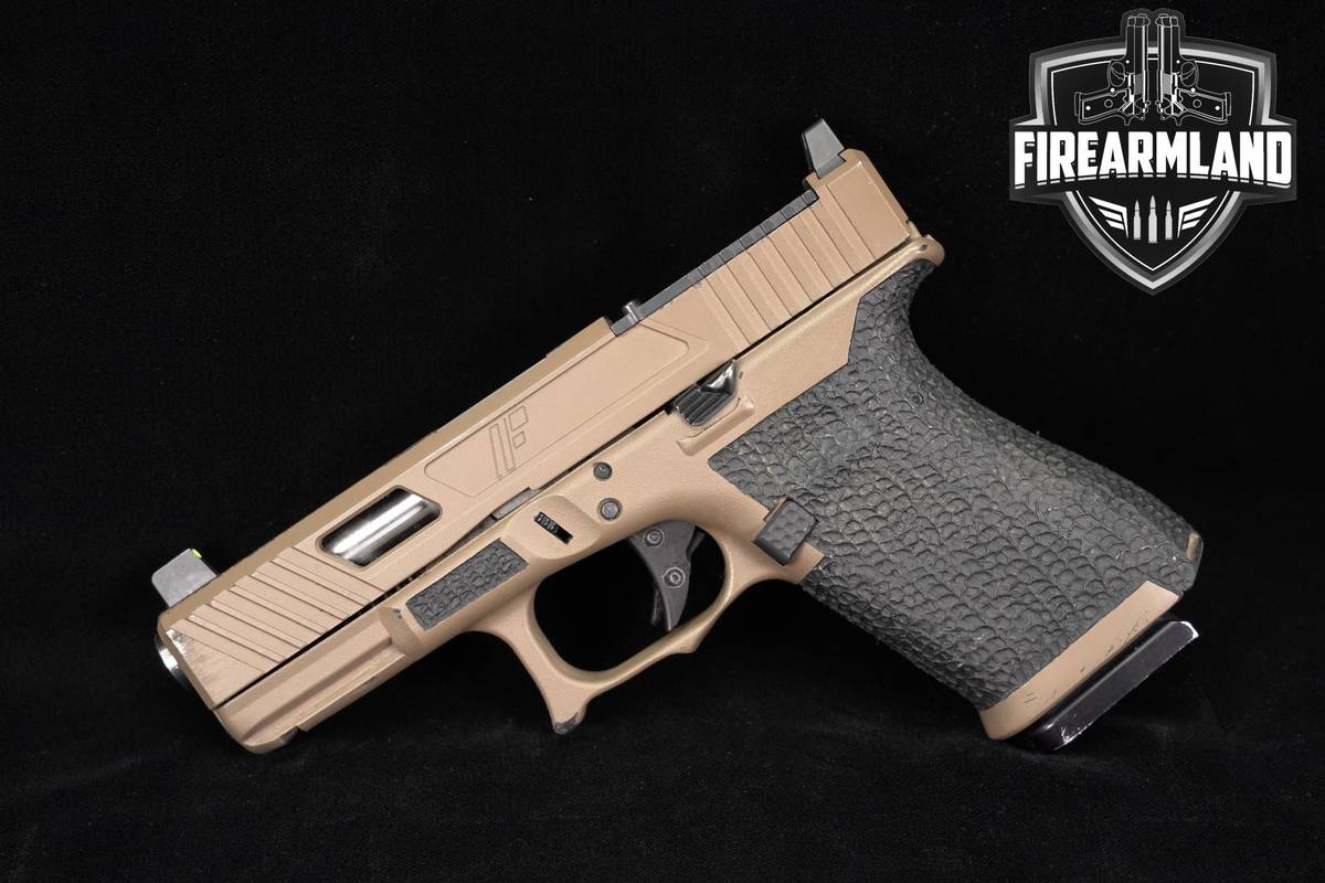 Glock 19 Gen4 MOS 9mm 4.02" FDE G19 Gen 4 Ported Slide Pistol +2 MAGS