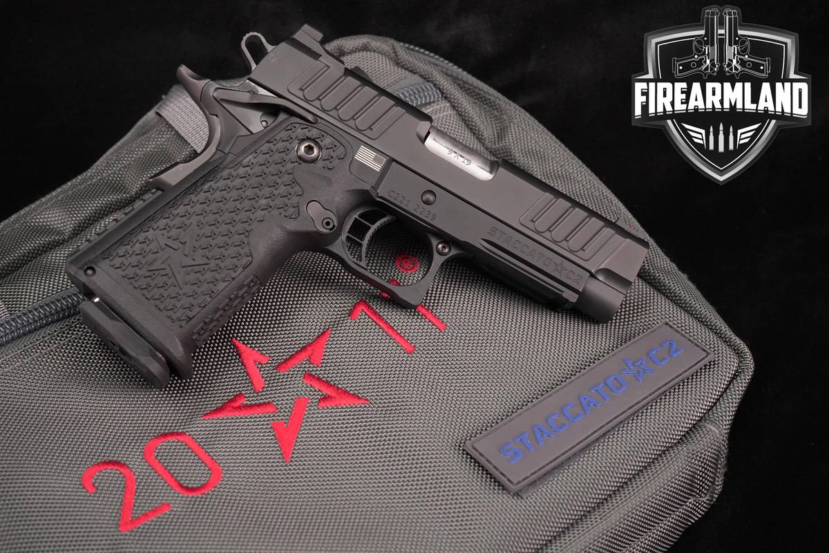 Staccato STI C2 2011 AL Frame 9mm 1911 3.9" +5 MAGS & ORIG CASE