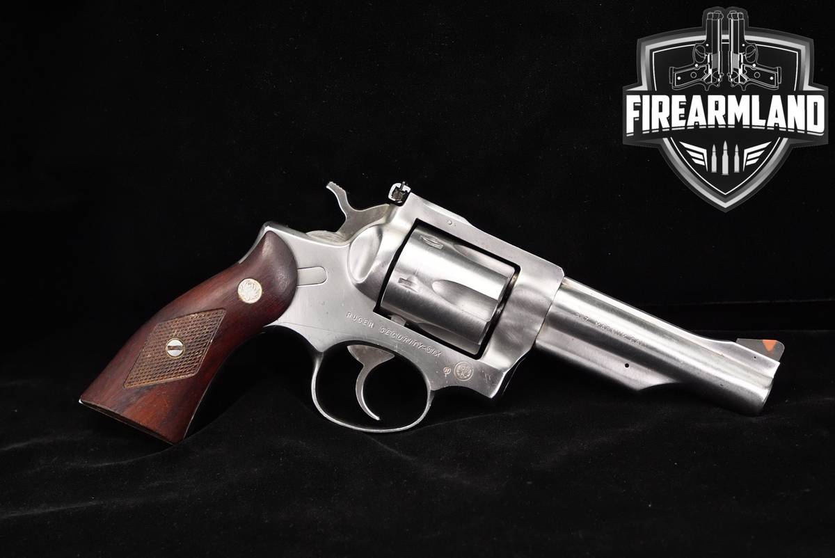 Ruger Security-Six 357 Magnum 4" Satin Stainless