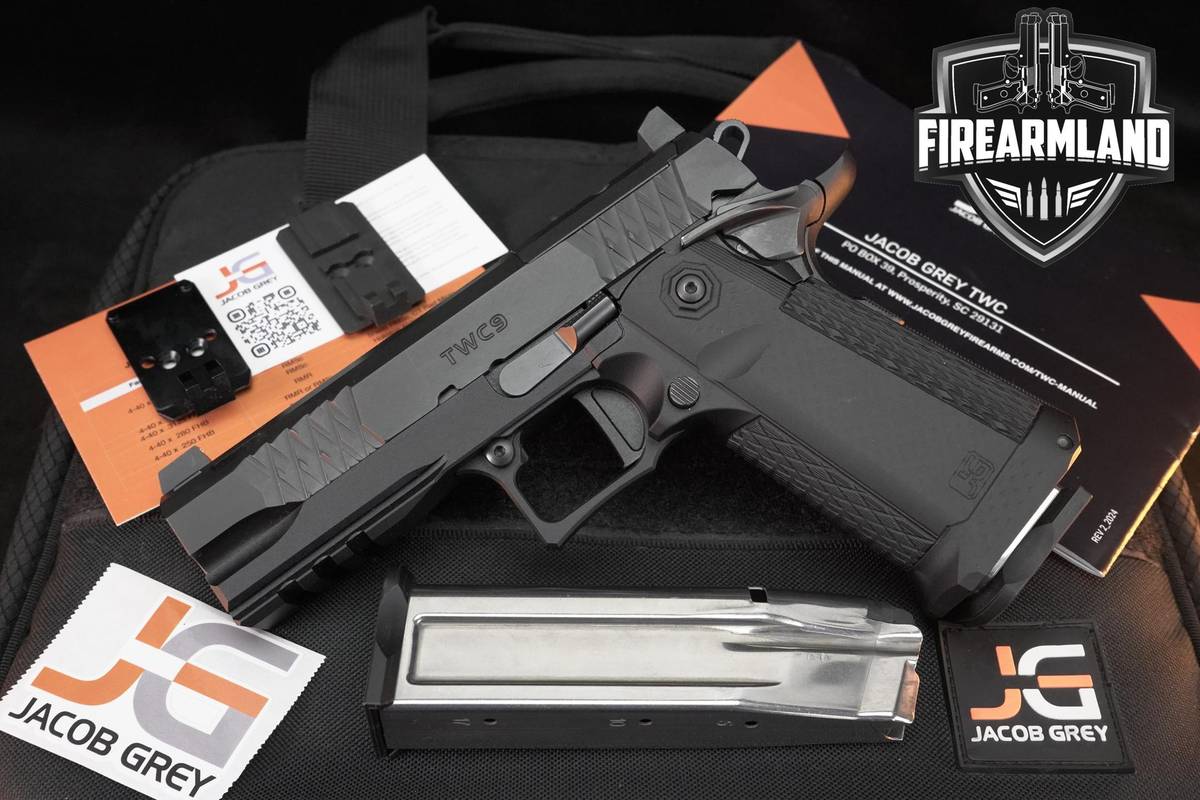 Jacob Grey TWC 9 Kovert Ported Edition 9mm TWC9 1911 +2 MAGS