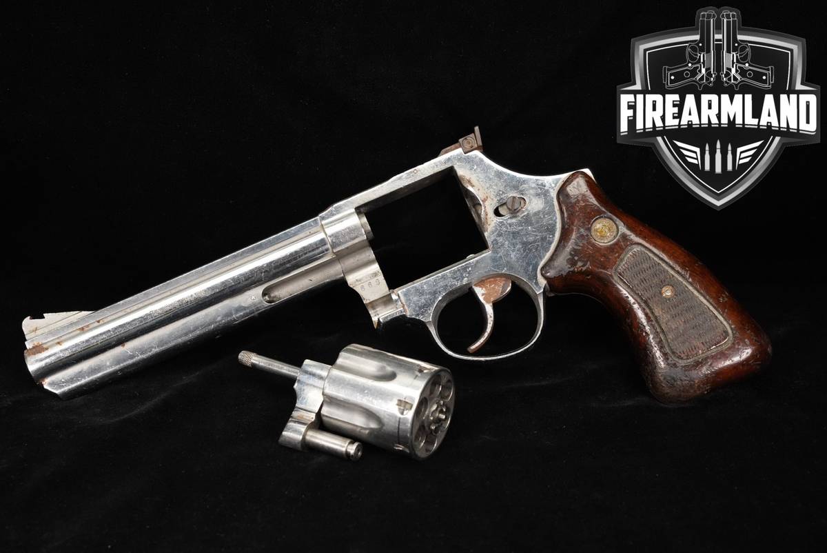 Taurus Model 669 357 Magnum 6" Stainless DA/SA M669