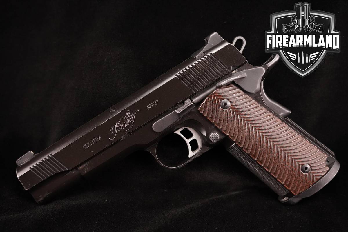 Kimber Gold Combat II Custom Shop 45 ACP 1911 4.9" Blued Kimber 1911A1