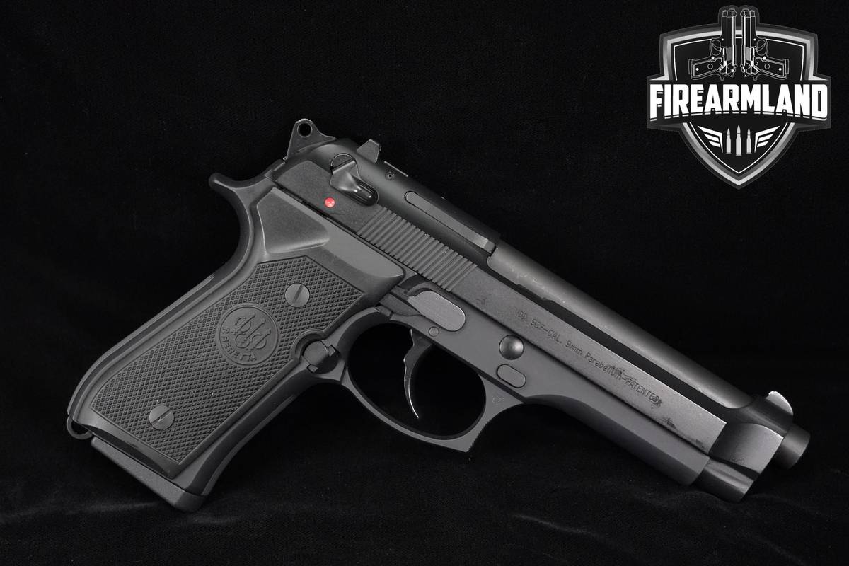 Beretta 92F 9mm 4.9" 92-F M9 M-9 PATTERN +2 MAGS & ORIG BOX