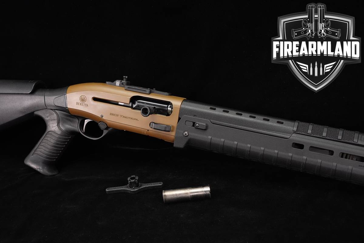 Beretta 1301 Tactical Mod.2 12-Gauge 18.5" FDE GG&G Handguard/Forend
