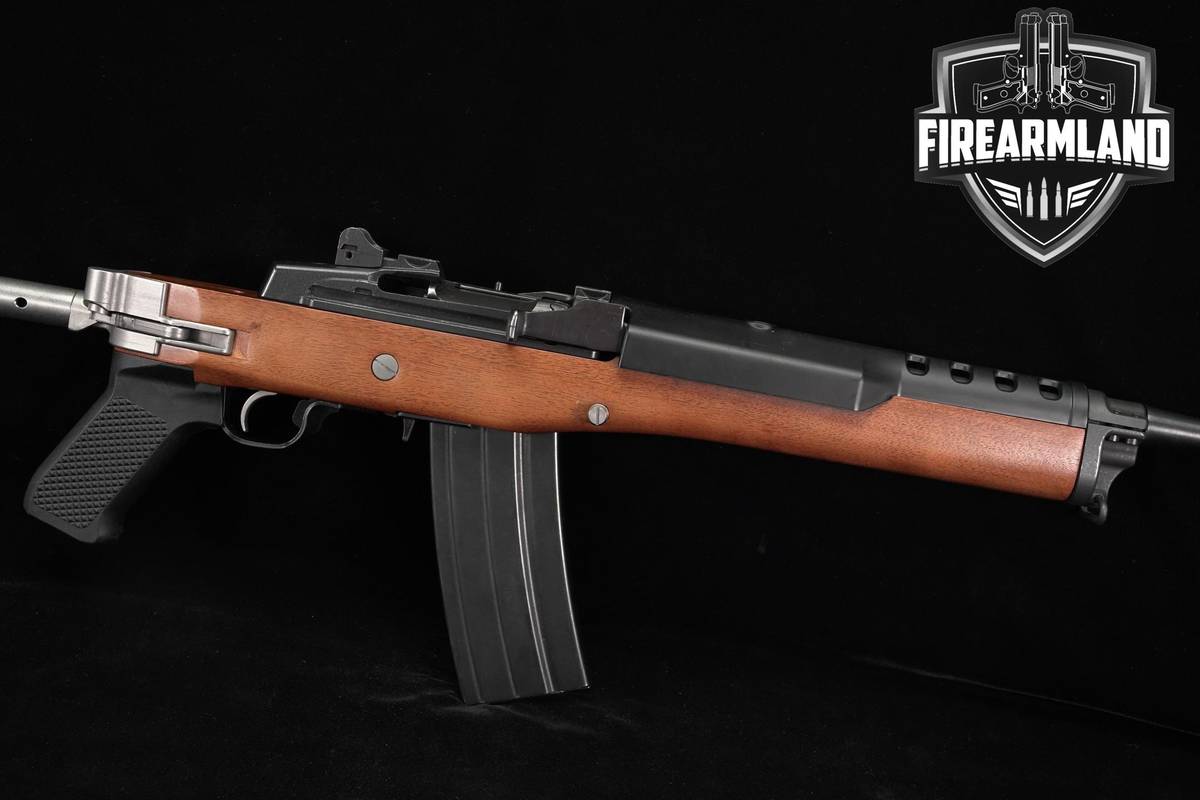 Ruger Mini-14 580-series Tactical 5.56 NATO 16" Blued & Wood Mini14 +4 MAGS