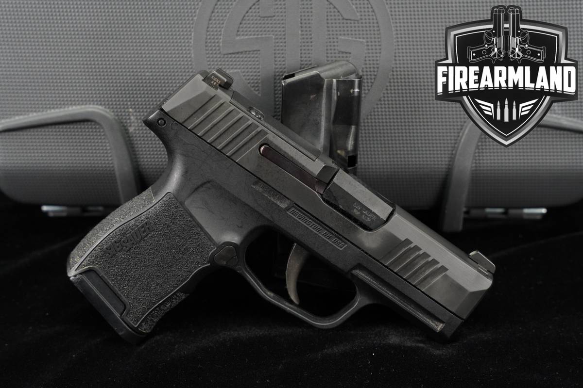 Sig Sauer P365-380 BSS 380ACP 3.1" P 365 +2 MAGS & ORIG CASE