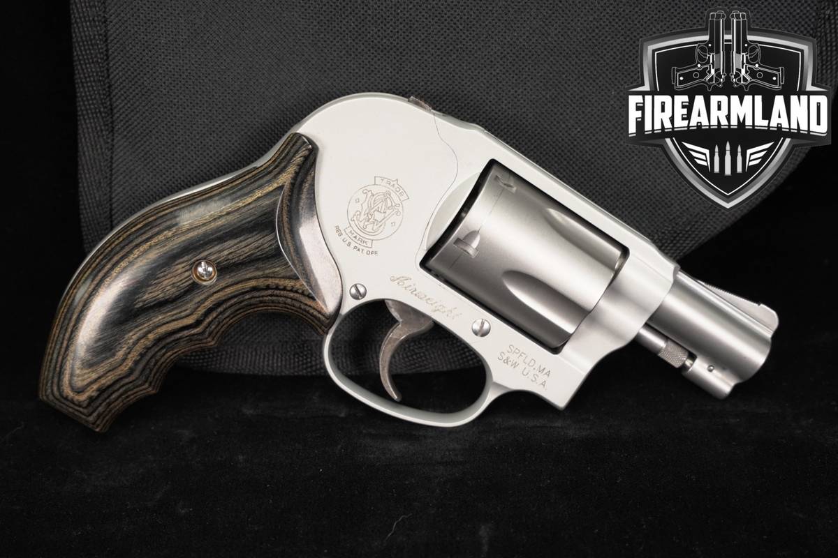 Smith & Wesson Model 638-3 Airweight S&W 38 Special 1.875" Stainless DA/SA