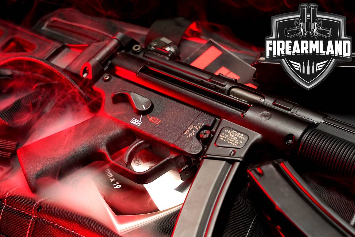 Heckler & Koch SP5K-PDW 9mm H&K SP5-K +5 MAGS & ORIG CASE