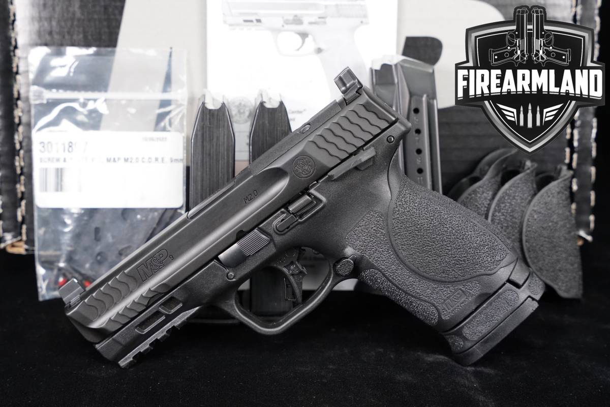 Smith & Wesson S&W M&P9 M2.0 Compact OR TS 9mm 4" Defense Pistol +4 MAGS